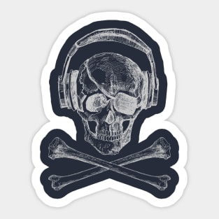 Music Pirate Sticker